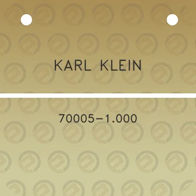 karl-klein-70005-1000