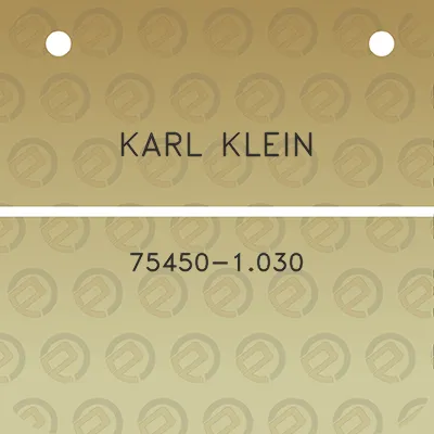 karl-klein-75450-1030