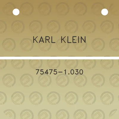 karl-klein-75475-1030