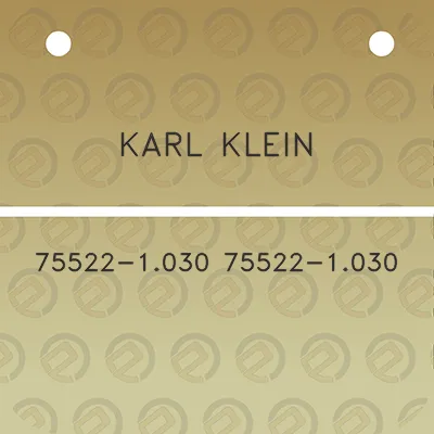 karl-klein-75522-1030-75522-1030