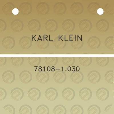 karl-klein-78108-1030