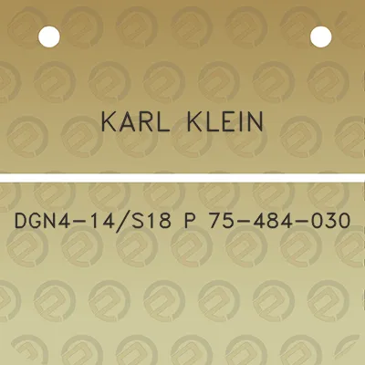 karl-klein-dgn4-14s18-p-75-484-030