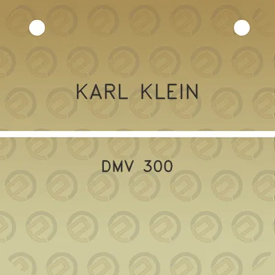 karl-klein-dmv-300