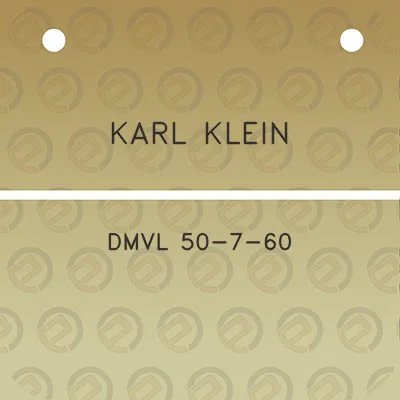 karl-klein-dmvl-50-7-60