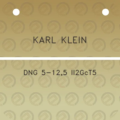 karl-klein-dng-5-125-ii2gct5