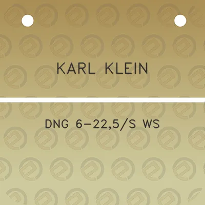 karl-klein-dng-6-225s-ws