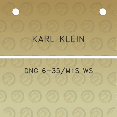 karl-klein-dng-6-35m1s-ws