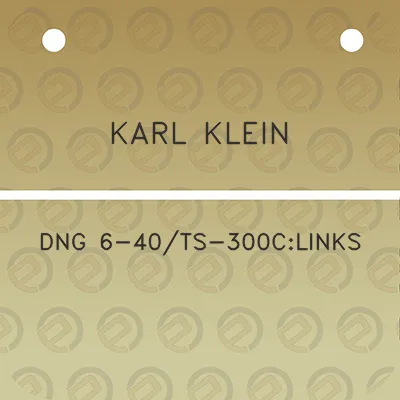 karl-klein-dng-6-40ts-300clinks