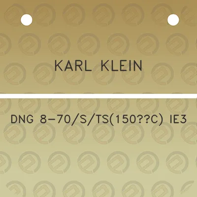 karl-klein-dng-8-70sts150c-ie3