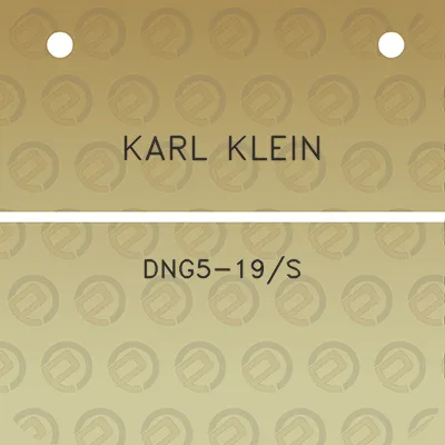 karl-klein-dng5-19s