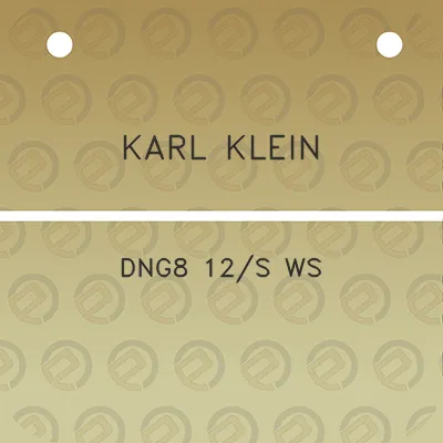 karl-klein-dng8-12s-ws