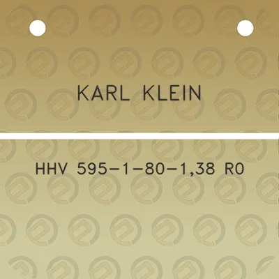 karl-klein-hhv-595-1-80-138-r0