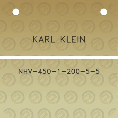 karl-klein-nhv-450-1-200-5-5