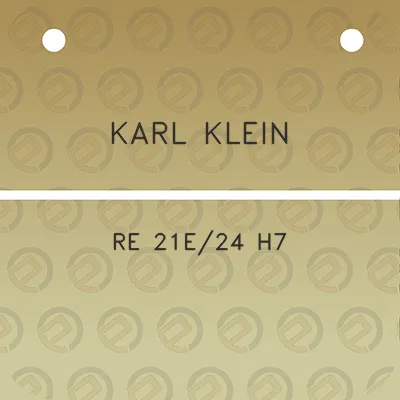 karl-klein-re-21e24-h7