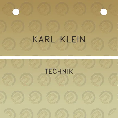 karl-klein-technik