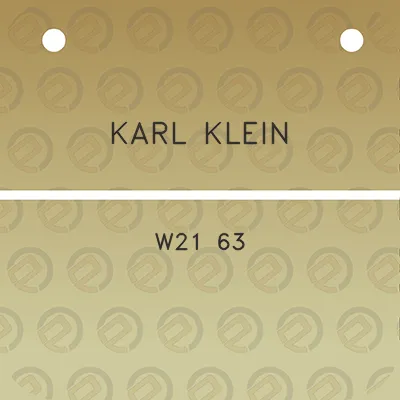 karl-klein-w21-63