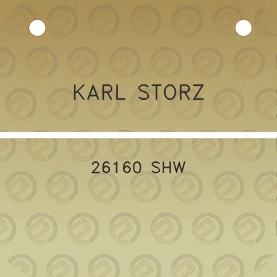 karl-storz-26160-shw