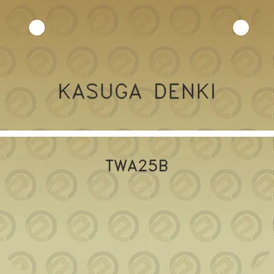 kasuga-denki-twa25b