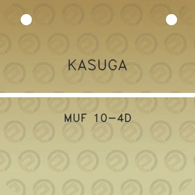 kasuga-muf-10-4d