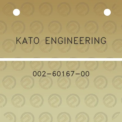 kato-engineering-002-60167-00