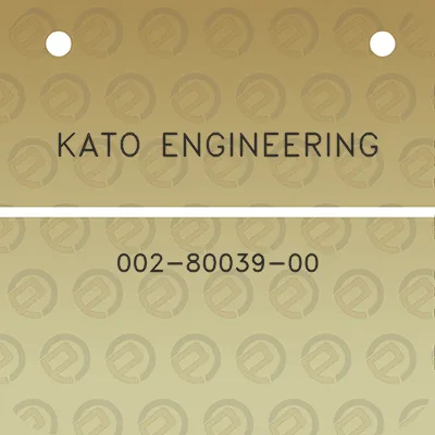 kato-engineering-002-80039-00