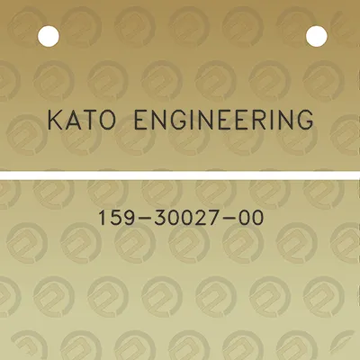 kato-engineering-159-30027-00