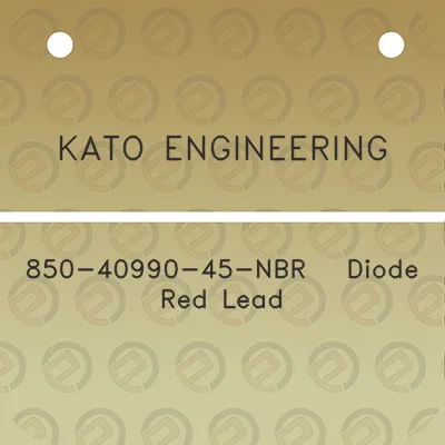 kato-engineering-850-40990-45-nbr-diode-red-lead