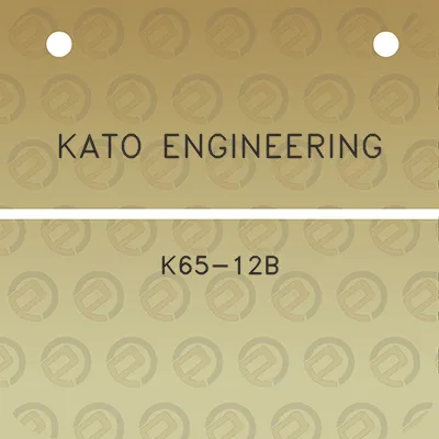 kato-engineering-k65-12b