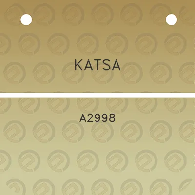 katsa-a2998