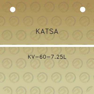 katsa-kv-60-725l