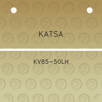 katsa-kv85-50lh