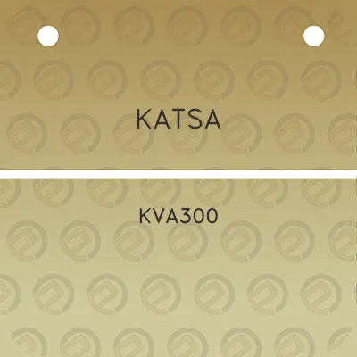 katsa-kva300