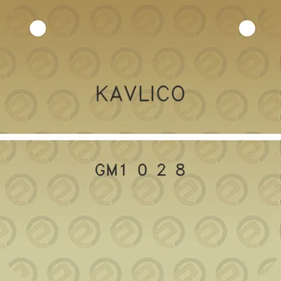 kavlico-gm1-0-2-8