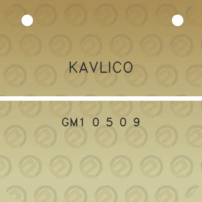 kavlico-gm1-0-5-0-9