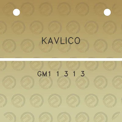 kavlico-gm1-1-3-1-3