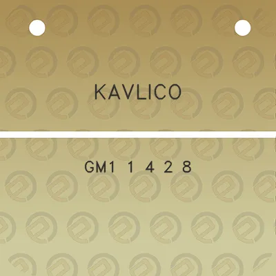 kavlico-gm1-1-4-2-8