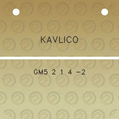 kavlico-gm5-2-1-4-2