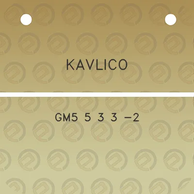 kavlico-gm5-5-3-3-2