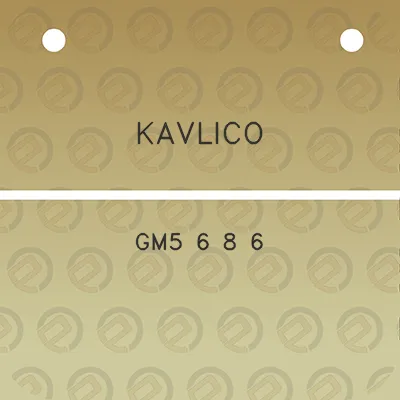 kavlico-gm5-6-8-6