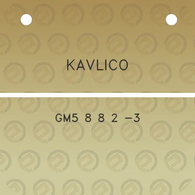 kavlico-gm5-8-8-2-3