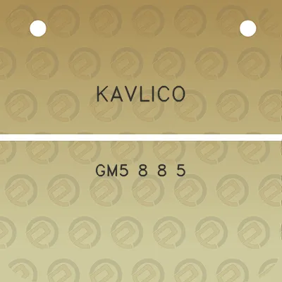 kavlico-gm5-8-8-5