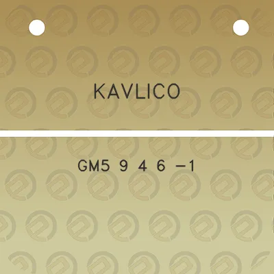 kavlico-gm5-9-4-6-1