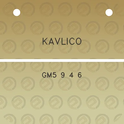 kavlico-gm5-9-4-6