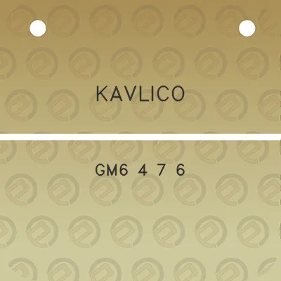 kavlico-gm6-4-7-6