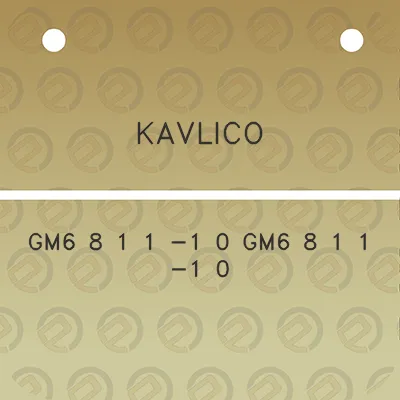 kavlico-gm6-8-1-1-1-0-gm6-8-1-1-1-0