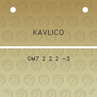 kavlico-gm7-2-2-2-3