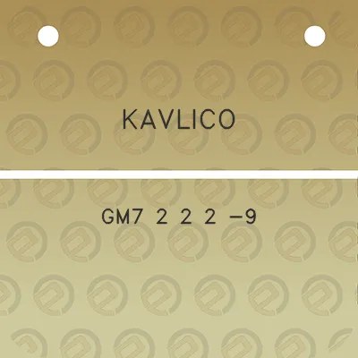 kavlico-gm7-2-2-2-9