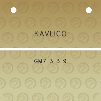 kavlico-gm7-3-3-9