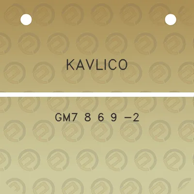 kavlico-gm7-8-6-9-2