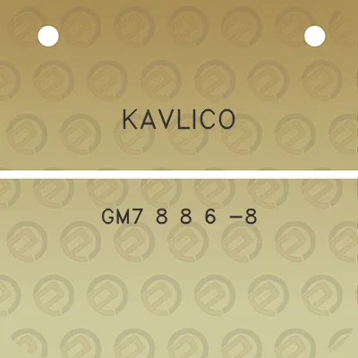 kavlico-gm7-8-8-6-8